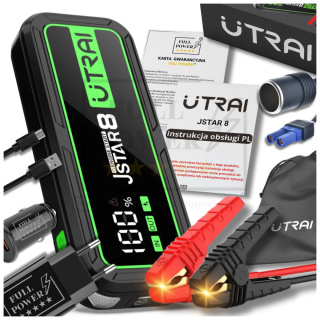 URZĄDZENIE ROZRUCHOWE POWERBANK BOOSTER JUMP STARTER UTRAI JSTAR 8 3000A POWER BANK DO SAMOCHODU