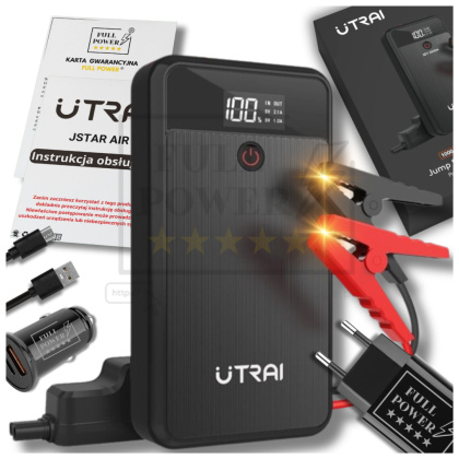 URZĄDZENIE ROZRUCHOWE POWERBANK BOOSTER JUMP STARTER UTRAI JSTAR AIR 1000A POWER BANK DO SAMOCHODU